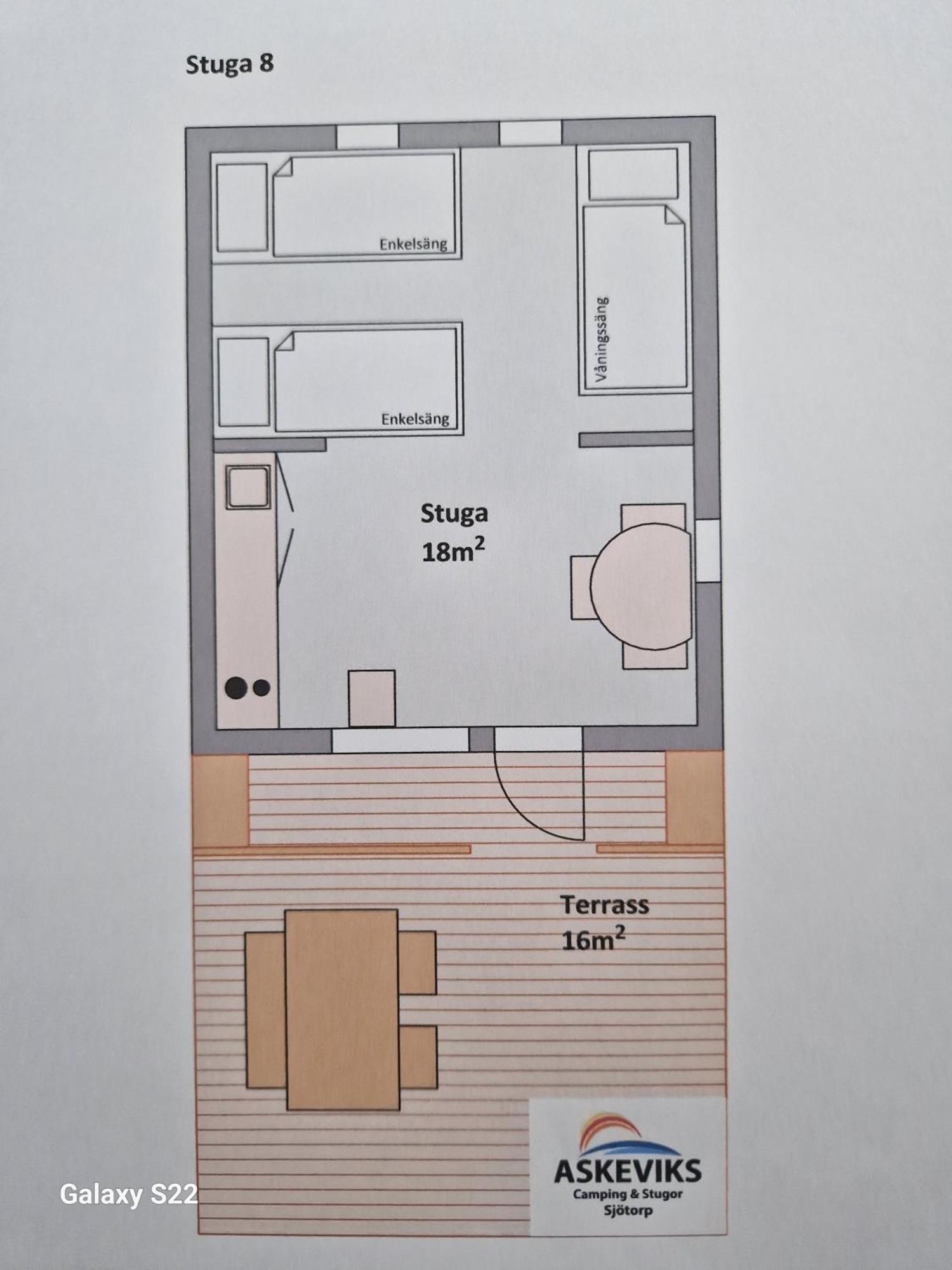 Askeviks Camping & Stugor Sjotorp Exterior photo